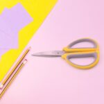 Large Multipurpose Scissors: Comfort Grip & Precision Cuts (1 Pc) - Sleeve Design by Nari Haat, Indian ethnic wear, w...