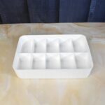 Multi-Function Desktop Drawer Storage Box 10 Grid Underwear Socks Box (2 Pc Set) - Closeup Embroidery by Nari Haat, I...