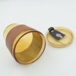 Glass Coffee Mug with Straw & Lid: Perfect for Home & Travel - Neckline Detail by Nari Haat, Indian ethnic wear, wome...