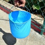 Folding Bucket, Portable, Round Bucket, Simple Bucket (1 pc / Mix Color) - Full Detail by Nari Haat, Indian ethnic we...