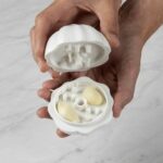 Garlic Press Sharpener Manual Ginger Chili Garlic Crusher  Kitchen Use - Fabric Detail by Nari Haat, Indian ethnic we...