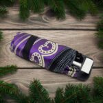 3-Fold & 5 Floor Sun Protective Solid Foldable Umbrella (1 Pc) - Back View by Nari Haat, Indian ethnic wear, women cl...