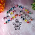 Acrylic Paint by Numbers for Adults Beginner (2 Set) - Closeup Embroidery by Nari Haat, Indian ethnic wear, women clo...