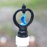 Rotating Irrigation Sprinkler Plastic Spray Nozzle, Butterflies Rain Shaped (1 Pc) - Neckline Detail by Nari Haat, In...