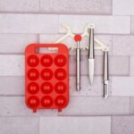 Plastic Egg Carry Tray Holder Carrier Storage Box - Neckline Detail by Nari Haat, Indian ethnic wear, women clothing,...