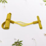 Extra Strong Pull String Body Building Training, Pull Rope Rubber Exerciser - Closeup Embroidery by Nari Haat, Indian...