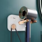 Hair Dryer Wall Mount, Self Adhesive Hair Dryer Holder (1 Pc) - Full Detail by Nari Haat, Indian ethnic wear, women c...