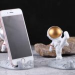 Mobile Holder Astronaut Phone Stand Planet Creative Fun 3D Design (1 Pc / Mix Design) - Fabric Detail by Nari Haat, I...
