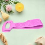 Silicone Body Scrubber Silicone Bath Body Brush (1 Pc / 24 Inch) - Full Detail by Nari Haat, Indian ethnic wear, wome...