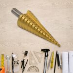 Step Drill Bit For Metal, High-Speed Steel Step Drill Bit (1 Pc / 4-32 MM) - Neckline Detail by Nari Haat, Indian eth...