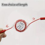 Retractable 3-in-1 Charger Cable for Phones & Android (1 Pc, Multi-USB) - Neckline Detail by Nari Haat, Indian ethnic...