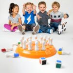 Plastic Brain Teaser Memory Chess Game (1 Set) - Fabric Detail by Nari Haat, Indian ethnic wear, women clothing, desi...