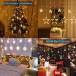 LED Curtain String Lights LED Christmas Light Indoor and Outdoor Light (Warm White / With Box) - Sleeve Design by Nar...