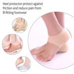 Anti Crack Silicon Gel Heel Moisturizing Socks for Foot Care Men Women (Loose Pack) - Full Detail by Nari Haat, India...