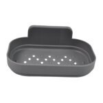 Plastic Soap Dish Holder Bathroom Shower Wall Mounted Self Adhesive ,Sabudani (1 Pc) - Neckline Detail by Nari Haat, ...