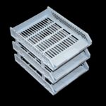 Multifunctional File Rack Drawers: Desktop Storage for Office Supplies (4/3 Layers) - Sleeve Design by Nari Haat, Ind...