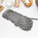 Wet and Dry Cotton Pad Floor Mop with Long Aluminium Handle (1 Pc / Large) - Neckline Detail by Nari Haat, Indian eth...