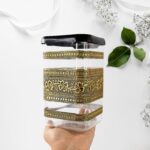 Plastic Rajwadi Container 2pcs set 1100ml - Closeup Embroidery by Nari Haat, Indian ethnic wear, women clothing, desi...