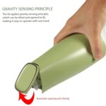 Oil Dispenser, 500ml Cooking Oil Dispensing Cruets with Automatic Open Lid, (500 ML) - Neckline Detail by Nari Haat, ...