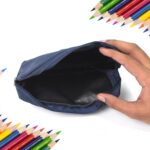 Multipurpose Big Pouch With Zipper (1 Pc) - Back View by Nari Haat, Indian ethnic wear, women clothing, designer suit