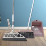 Dustpan, Kitchen Wiper, Window Cleaning Squeegee Tool & Broom Brush, (4 Pcs Combo) - Closeup Embroidery by Nari Haat,...