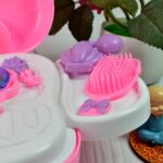 Beauty Make up case and Cosmetic Set - Neckline Detail by Nari Haat, Indian ethnic wear, women clothing, designer suit