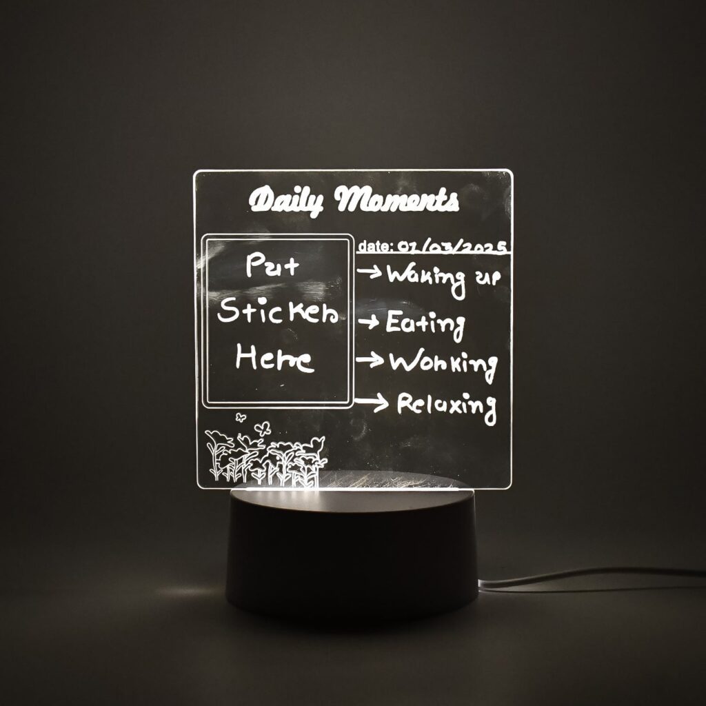 Creative 3D Acrylic Decorative Lamp