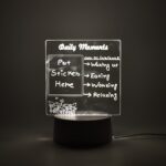 Creative 3D Acrylic Decorative Lamp