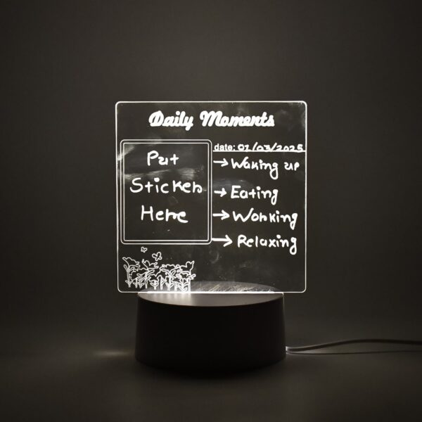 Creative 3D Acrylic Decorative Lamp