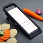 Premium Multipurpose Potato / Onion Slicer and Grater (1 Pc) - Fabric Detail by Nari Haat, Indian ethnic wear, women ...