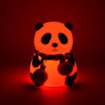 Panda 7-Color LED Silicone Touch Lamp (1 Pc) - Neckline Detail by Nari Haat, Indian ethnic wear, women clothing, desi...