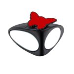 2 in 1 Car Blind Spot Mirror 360 Rotation Adjustable HD Glass (1 Pc) - Sleeve Design by Nari Haat, Indian ethnic wear...