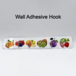 Transparent Adhesive Wall Hook – Premium, Strong & Multiuse ( 6pc ) - Sleeve Design by Nari Haat, Indian ethnic wea...