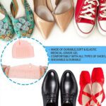 Silicone Heel Protector Pads foot Socks (1 Pair) - Neckline Detail by Nari Haat, Indian ethnic wear, women clothing, ...