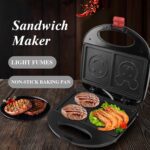 Double Sided Heating 750W Electric Sandwich Maker (1 Pc) - Neckline Detail by Nari Haat, Indian ethnic wear, women cl...