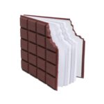 Small Chocolate Scented Bite-Shape Pocket Diary – Memo Notebook for Kids (80 Pages) - Sleeve Design by Nari Haat, I...