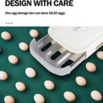 Plastic Egg Storage Box Drawer Style Fridge Organizer Tray (1 Pc) - Neckline Detail by Nari Haat, Indian ethnic wear,...