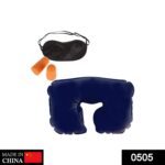 3in1 Air Travel Kit with Pillow, Ear Buds & Eye Mask - With Dupatta by Nari Haat, Indian ethnic wear, women clothing,...