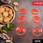 Easter Cookie Cutter Set – Plastic Biscuit Cutting Tools - With Dupatta by Nari Haat, Indian ethnic wear, women clo...