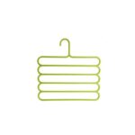 5 in 1 Multipurpose Plastic Hanger, Assorted (5-Layer) - Sleeve Design by Nari Haat, Indian ethnic wear, women clothi...