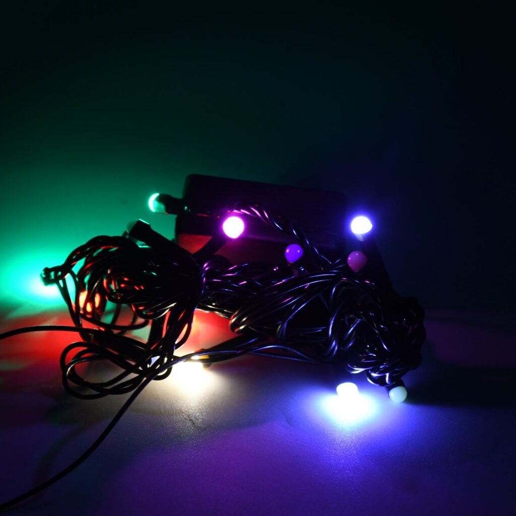 Multi-Color LED String Lights for Festivals