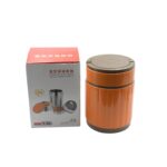 Leak-proof Thermos Flask For Hot Food, Warm Soup Cup - Sleeve Design by Nari Haat, Indian ethnic wear, women clothing...