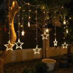 LED Curtain String Lights LED Christmas Light Indoor and Outdoor Light (Warm White / With Box) - Neckline Detail by N...