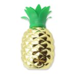 Plastic Pineapple Cups with Straw (1 Pc) - Party Favors, Hawaiian, Beach - Back View by Nari Haat, Indian ethnic wear...