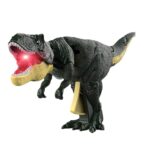 Dinosaur Roaring Toys Trigger Model with Sound Lighting Moving 3+ Years 1 Pc - Sleeve Design by Nari Haat, Indian eth...