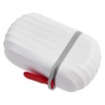 Stylish Soap Holder for Travel & Bathroom Use ,Sabudani (1 Pc, Non-Leak Seal) - Sleeve Design by Nari Haat, Indian et...