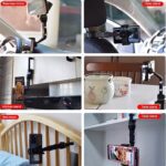 Multifunctional Car Rear View 360° Rotatable Mobile Holder - Back View by Nari Haat, Indian ethnic wear, women cloth...