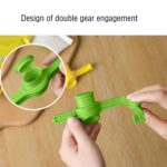 Food Storage Sealing Clip Solid Color Seal Pour Bag Clip Snack Bag  (1 Pc) - Fabric Detail by Nari Haat, Indian ethni...