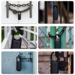 Small USB Rechargeable Smart Fingerprint Padlock for Locker - Sleeve Design by Nari Haat, Indian ethnic wear, women c...