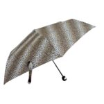 Leopard Shape 3-Fold Sun & Rain Protective Foldable Umbrella (1 Pc) - Sleeve Design by Nari Haat, Indian ethnic wear,...